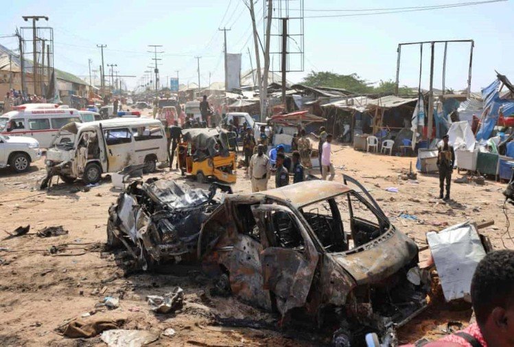 सोमालिया की राजधानी मोगादिशु में ट्रक बम धमाके में 73 लोगों की मौत, 50 से अधिक घायल