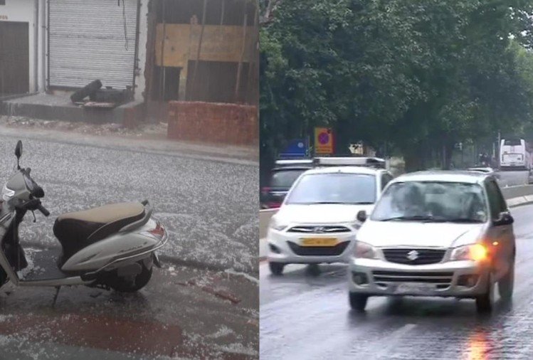 दिल्ली-एनसीआर में आज व कल बारिश और ओले पड़ने के आसार, गिरेगा तापमान