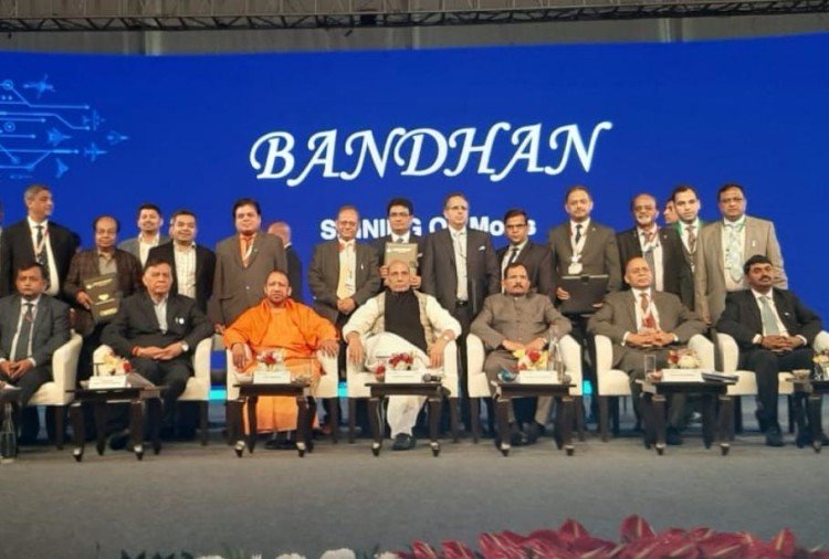 डिफेंस एक्सपो: मुख्यमंत्री योगी बोले, बंधन कार्यक्रम में साइन हुए 50 हजार करोड़ रुपये के 23 एमओयू