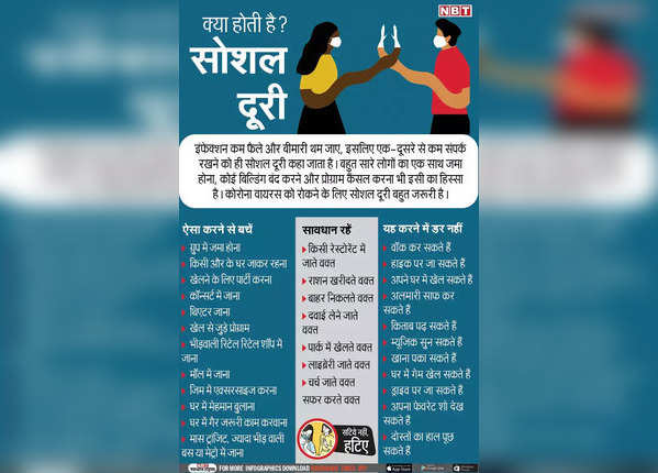 क्या है सोशल दूरी?