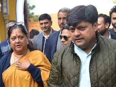 वसुंधरा राजे सिंधिया की कोरोना रिपोर्ट निगेटिव, बेटे दुष्यंत की अभी नहीं आई है जांच रिपोर्ट