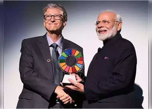 मोदी के मुरीद हुए बिल गेट्स
