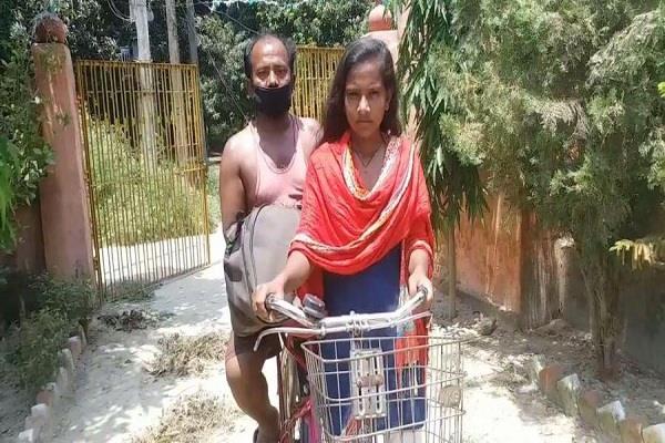 1200Km साइकिल चला पिता को लेकर दरभंगा पहुंची ज्योति पर इवांका ट्रंप का ट्वीट, लिखी यह बात