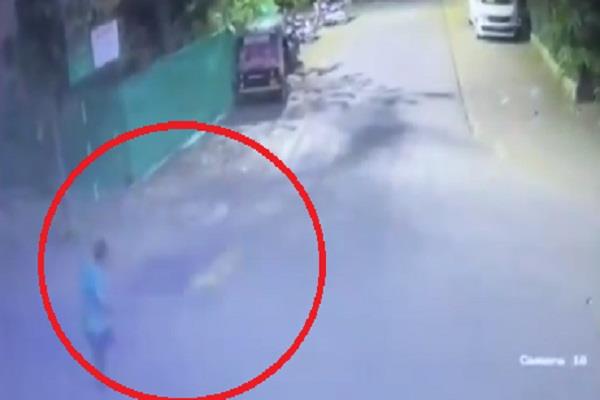 राह चलते शख्स पर अचानक टूट पड़ा तेंदुआ, सामने आया खौफनाक वीडियो