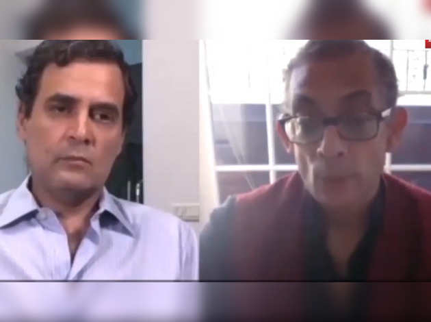 देखें: अर्थव्यवस्था पर नोबल पुरस्कार विजेता अभिजीत बनर्जी के साथ राहुल गांधी की चर्चा के हाईलाइट्स