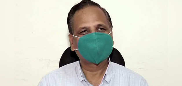 दिल्ली के स्वास्थ्य मंत्री सत्येंद्र जैन के फेफड़ों में संक्रमण, ऑक्सीजन सपोर्ट पर रखा गया
