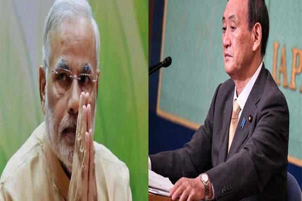 जापान के प्रधानमंत्री को पीएम मोदी ने लगाया फोन, भारत आने का दिया  निमंत्रण