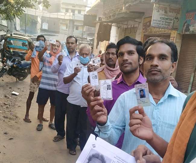 LIVE Bihar Election 1st Phase Voting: पहले चरण में 71 सीटों पर मतदान जारी, 1066 प्रत्याशी मैदान में