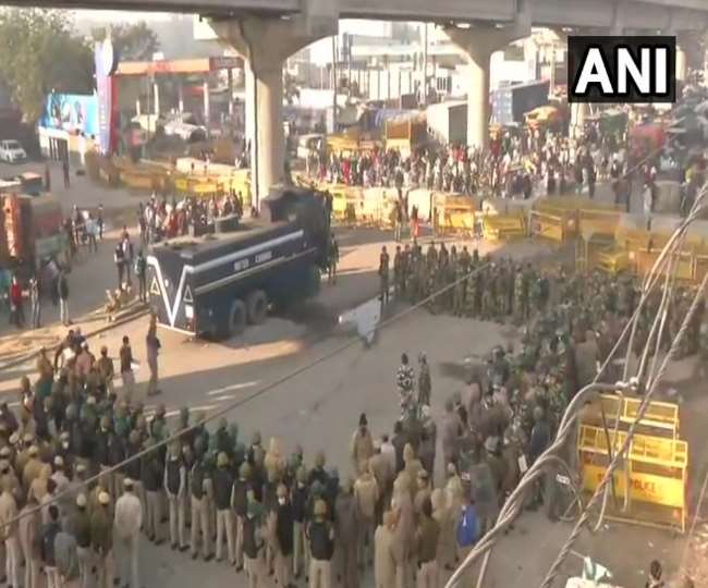 Kisan Andolan LIVE Update: किसानों से 3 तरफ से घिरी दिल्ली, आज यूपी से एंट्री लेंगे किसान