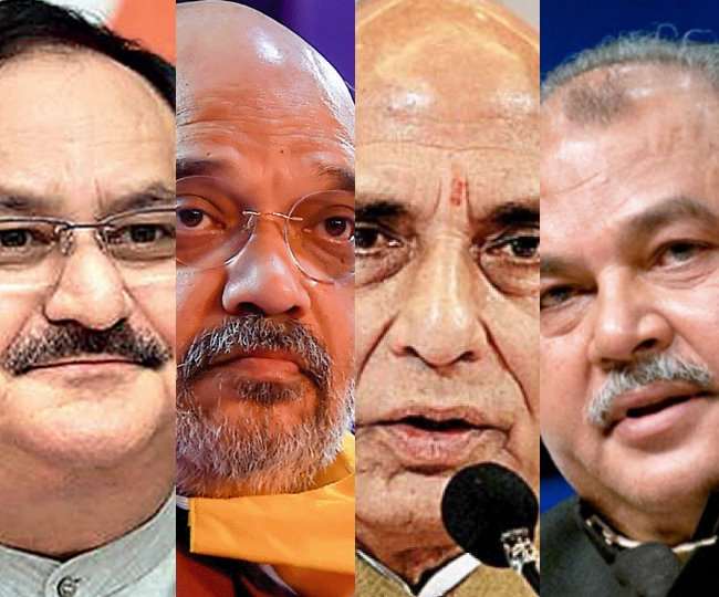 किसान प्रदर्शन: अमित शाह, राजनाथ सिंह व कृषि मंत्री की भाजपा अध्यक्ष के साथ उच्चस्तरीय बैठक