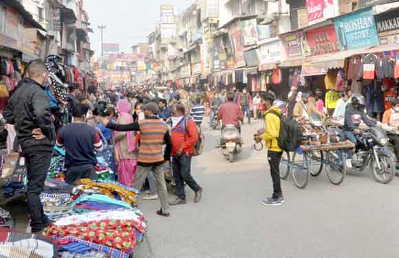 सहारनपुर में भारत बंद का रहा मिलाजुला असर