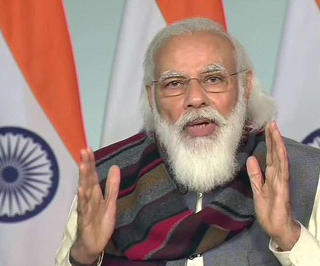 मध्य प्रदेश में किसानों से बोले PM मोदी- किसानों के लिए समर्पित है सरकार, MSP पर दी सफाई