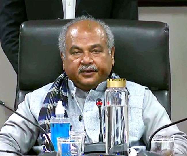कृषि मंत्री नरेंद्र सिंह तोमर की किसानों से अपील- आंदोलन खत्म कर सरकार से बातचीत करें