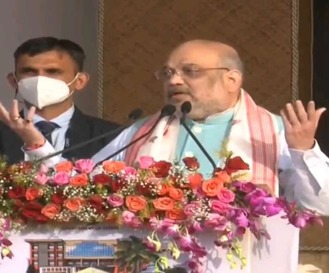 गृह मंत्री अमित शाह ने असम में रखी कई योजनाओं की आधारशिला, बोले- यहां विकास को रोका गया