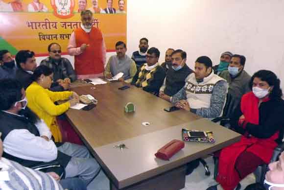 बूथ के मतदाताओं की समस्याओं का समाधान कराएं कार्यकर्ता रू विपिन गर्ग
