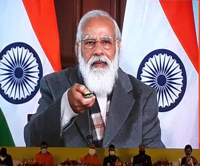 LIVE-PM Modi : प्रधानमंत्री नरेंद्र मोदी ने लाइट हाउस योजना का किया शिलान्यास, कहा- यह प्रोजेक्ट प्रकाश स्तंभ की तरह