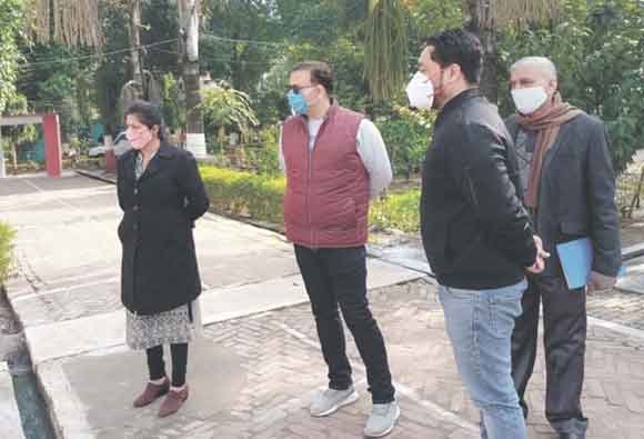 विधिक प्राधिकरण की सचिव ने किया जिला कारागार का निरीक्षण