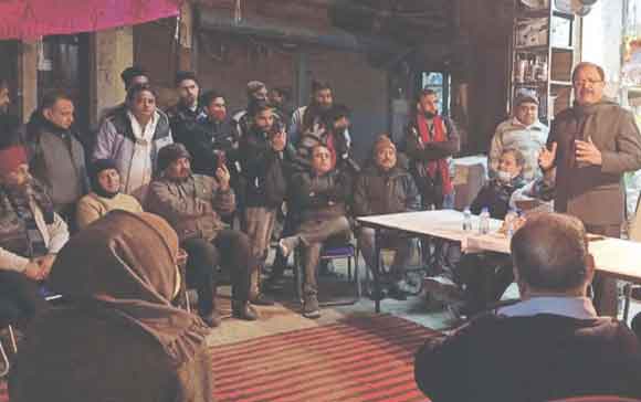 सरकार बनने पर बढ़ाई जाएगी दुर्घटना बीमा राशि: संजय गर्ग