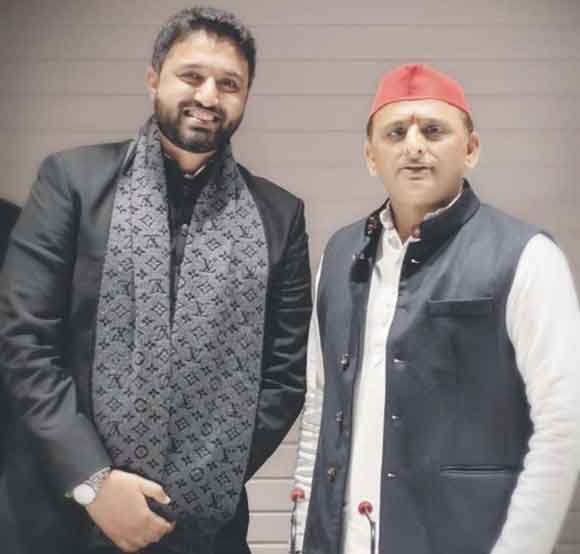 युवा सपा नेता साहिल खान ने की नकुड़ विधानसभा सीट पर अपनी दावेदारी पेश