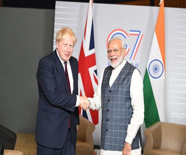 ब्रिटेन ने पीएम मोदी को भेजा G7 समिट का न्योता, सम्मेलन से पहले भारत आएंगे बोरिस जॉनसन