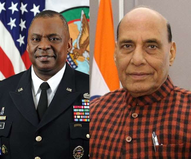 अमेरिका के रक्षा मंत्री ने राजनाथ सिंह से की बात, कहा- दोनों देशों के रणनीतिक रिश्तों को और आगे बढ़ाएगा बाइडन प्रशासन