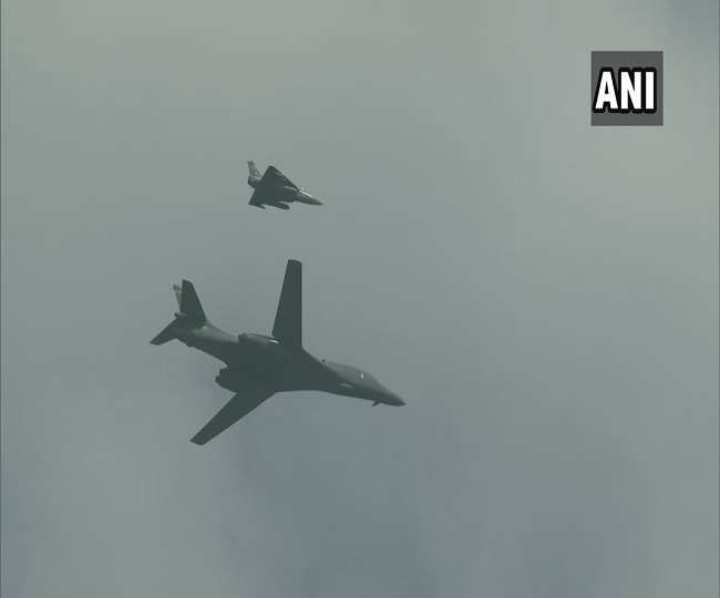 LIVE Aero India 2021 Show: अमेरिका से उड़कर 26 घंटे में भारत पहुंचा B-1 B लांसर