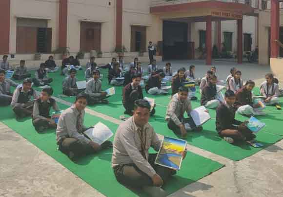 श्रद्धा के साथ मनाई मां सरस्वती की जयंती