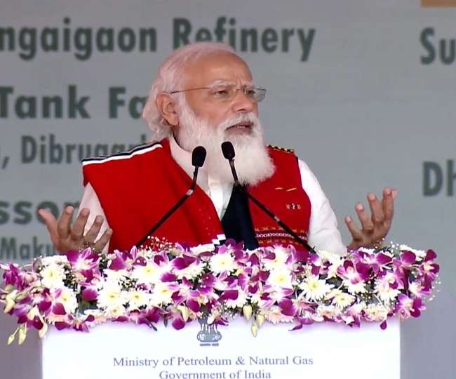 धेमाजी में बोले पीएम मोदी- दशकों से की गई असम और पूर्वोत्तर राज्यों की अनदेखी