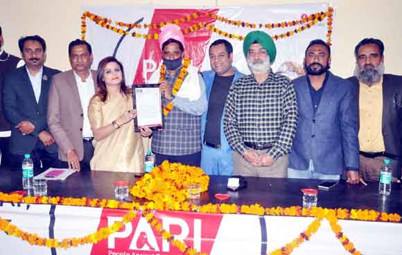 संजीव वालिया बने परी संस्था के प्रदेश चेयरमैन