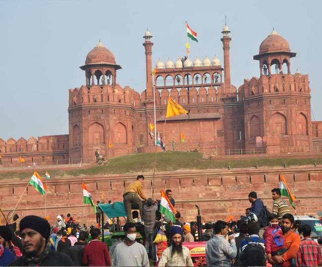आज खुलेंगे लाल किले पर हिंसा के राज, 9 किसान नेताओं से क्राइम ब्रांच करेगा पूछताछ