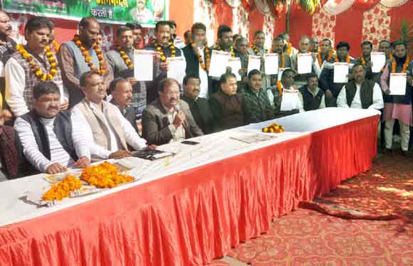 सपा व्यापार सभा की जिला कार्यकारिणी घोषित