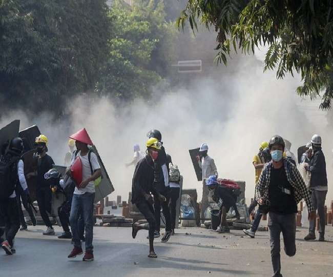 म्यांमार में सेना और पुलिस का खूनी खेल, 38 और लोगों को उतारा मौत के घाट