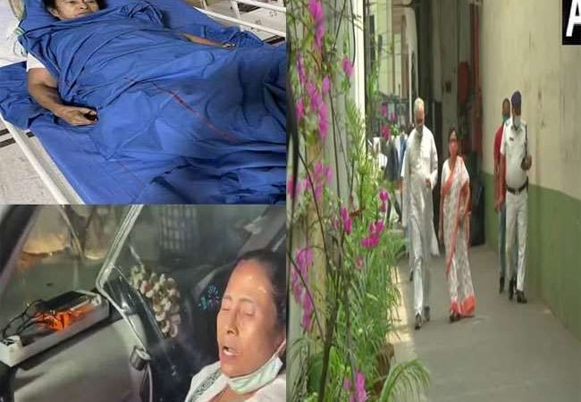 Bengal Chunav: मुख्यमंत्री ममता बनर्जी के नंदीग्राम में चोटिल, भाजपा, कांग्रेस व अन्य दलों ने इसे नाटक करार दिया