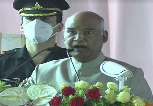 सोनभद्र में बोले राष्‍ट्रपति- ‘आदिवासी और वनवासी समाज के विकास बिना देश का विकास संभव नहीं’