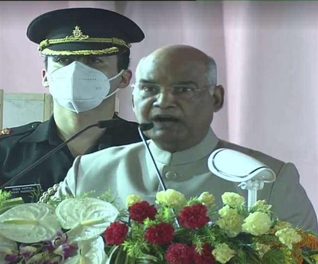 सोनभद्र में बोले राष्ट्रपति- ‘आदिवासी और वनवासी समाज के विकास बिना देश का विकास संभव नहीं’