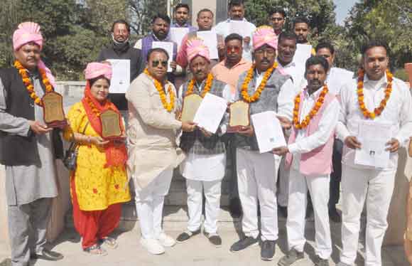 राधेश्याम बने सफाई कर्मचारी कल्याण संघ के मंडल अध्यक्ष