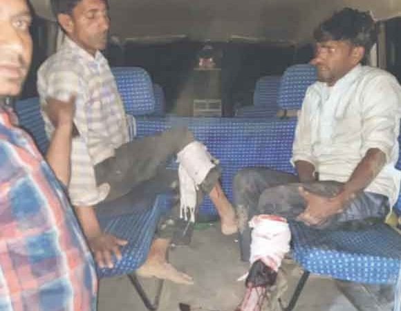 मुठभेड़ में पुलिस ने दबोचे चार गौतस्कर, दरोगा सहित तीन घायल