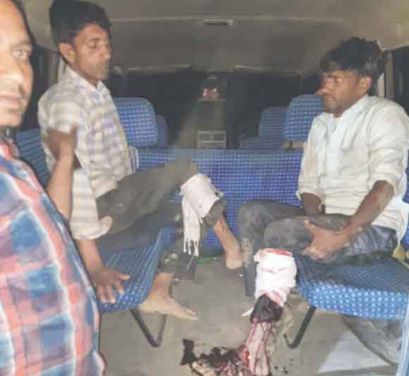 मुठभेड़ में पुलिस ने दबोचे चार गौतस्कर, दरोगा सहित तीन घायल