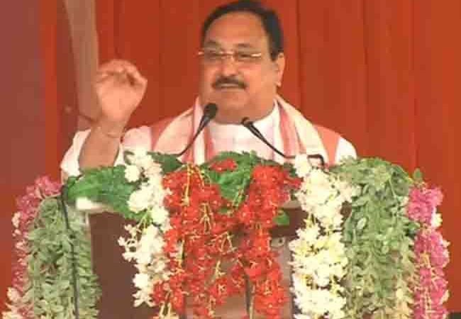 असम में बोले जेपी नड्डा, हाथी की तरह कांग्रेस के दिखाने के दांत अलग, खाने के अलग