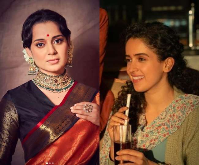 Kangana ranaut को सान्या मल्होत्रा की तारीफ करना पड़ा भारी, ट्रोलर्स बोले- ‘शुक्र है आपने किसी फिल्म वाले की तारीफ की…’