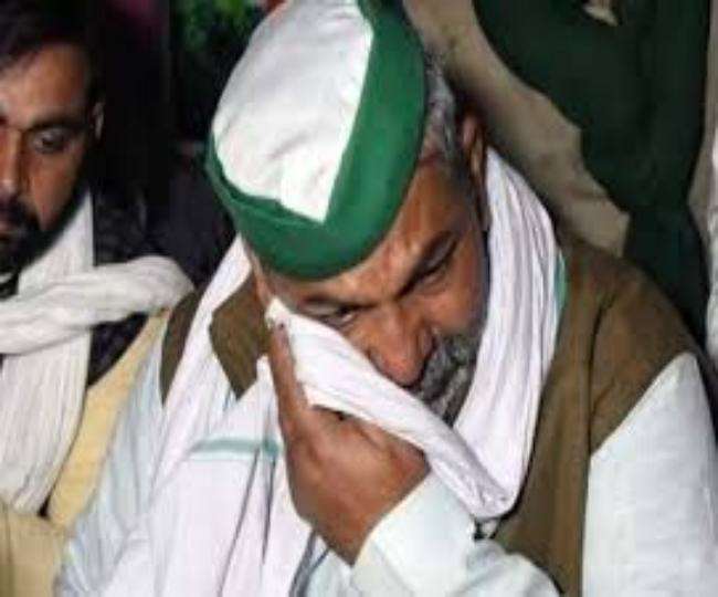 भारतीय किसान यूनियन के प्रवक्ता राकेश टिकैत पर राजस्थान के अलवर में हमला, दिखाए काले झंडे