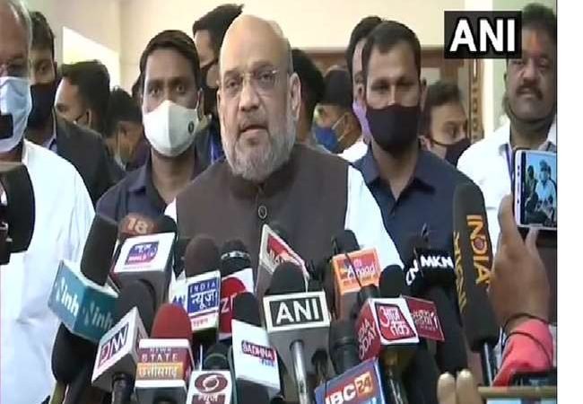 छत्तीसगढ़ में बोले अमित शाह- नक्सलियों के खिलाफ लड़ाई रुकेगी नहीं और बढ़ेगी, अंजाम तक पहुंचाएंगे
