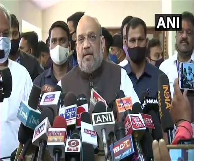 छत्तीसगढ़ में बोले अमित शाह- नक्सलियों के खिलाफ लड़ाई रुकेगी नहीं और बढ़ेगी, अंजाम तक पहुंचाएंगे