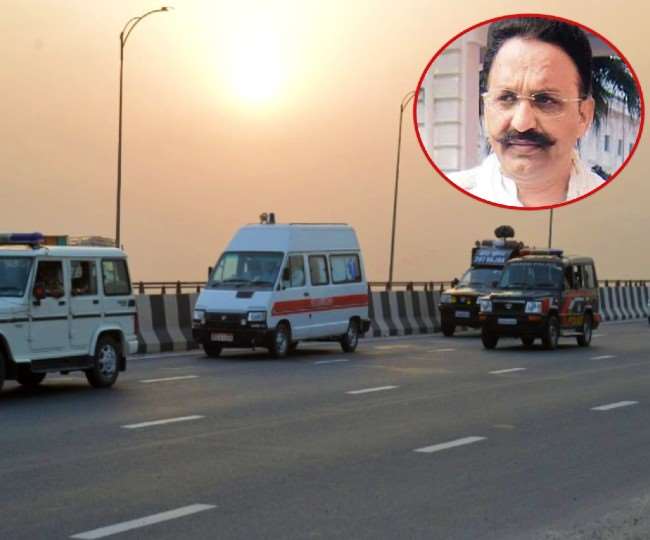 बाहुबली विधायक मुख्तार अंसारी के काफिले की यूपी सीमा में एंट्री, बागपत में भारी पुलिस बल तैनात