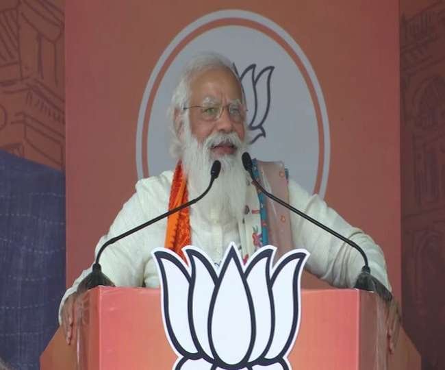कृष्णानगर में प्रधानमंत्री मोदी की जनसभा, कहा- बंगाल में ‘आशोल पोरिबोरतोन’ का महायज्ञ शुरू