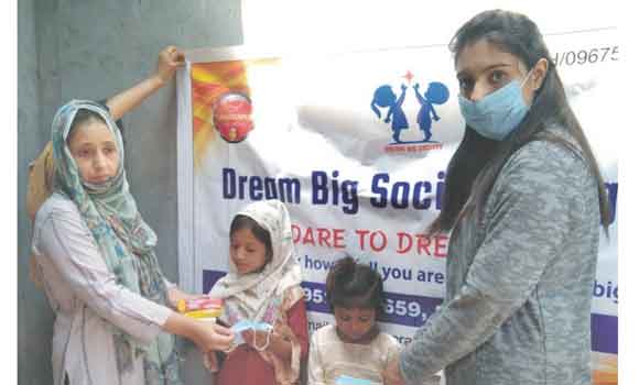 बच्चों को किया स्वच्छता के प्रति जागरूक