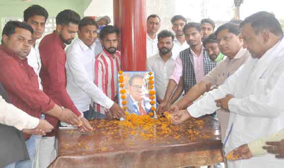 अम्बेडकर के आदर्शों को अपनाना ही उन्हें सच्ची श्रद्धांजलि: पंवार