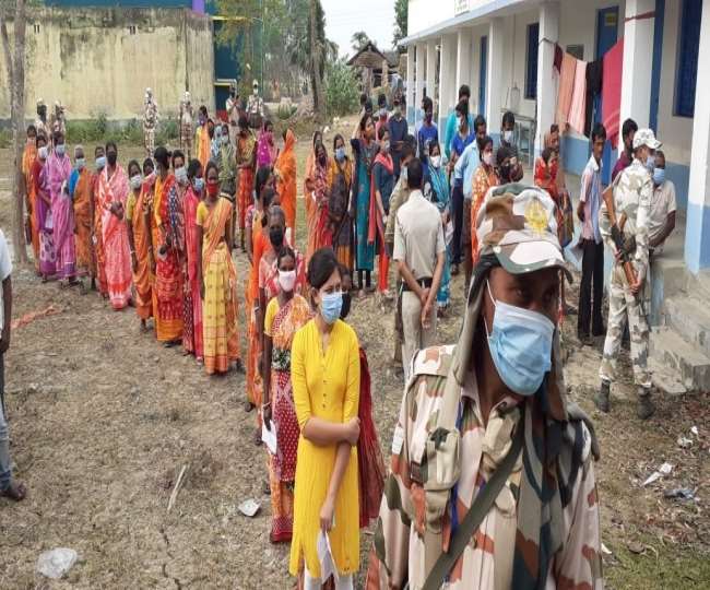 Bengal Chunav 2021 Voting LIVE: छठे चरण के मतदान के दौरान कई जगहों पर हिंसा, अब तक 57.31 फीसद वोटिंग