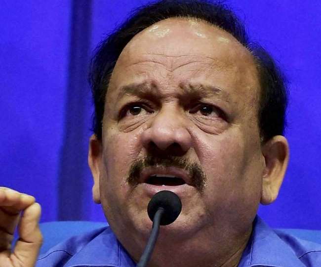 हर्षवर्धन बोले- कोविन पोर्टल सही तरीके से कर रहा काम, राज्‍यों के पास बची है टीके की एक करोड़ से ज्‍यादा डोज