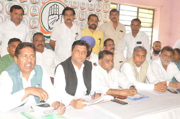 जिला पंचायत चेयरमैन बनाना ही कांग्रेस का लक्ष्य